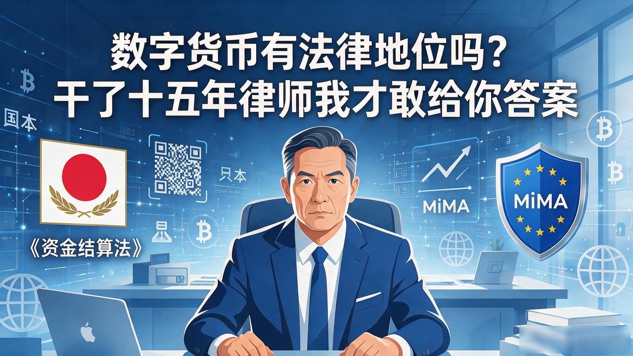 数字货币有法律地位吗？干了十五年律师我才敢给你答案