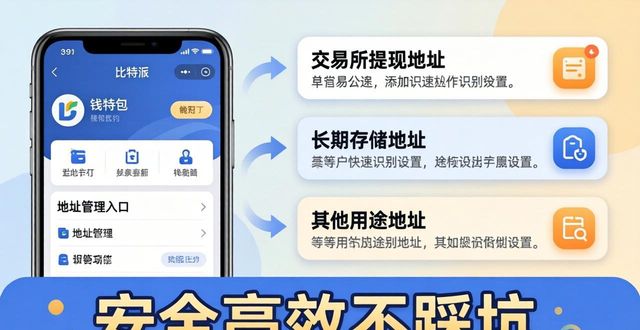 比特派钱包添加地址三步走，安全高效不踩坑