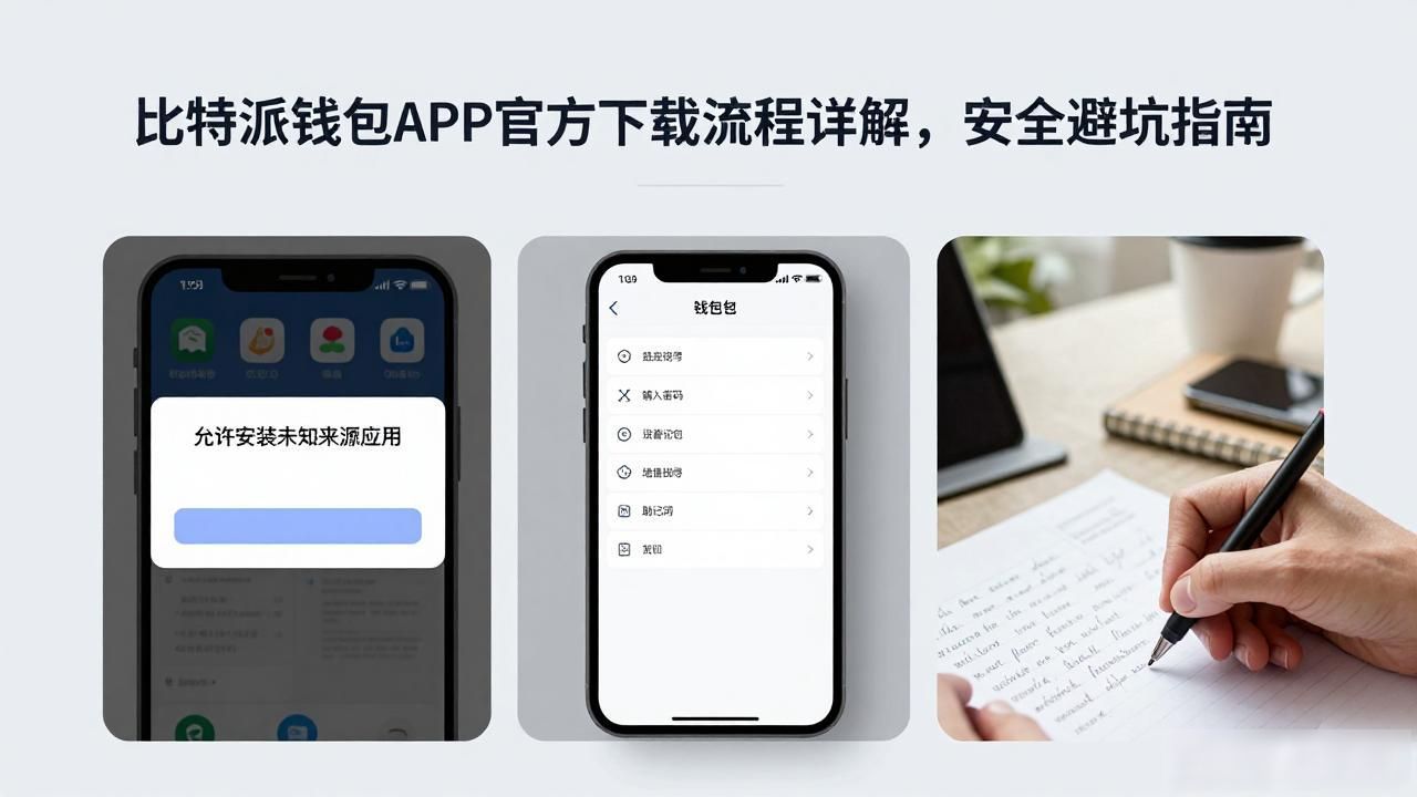 比特派钱包APP官方下载流程详解，安全避坑指南