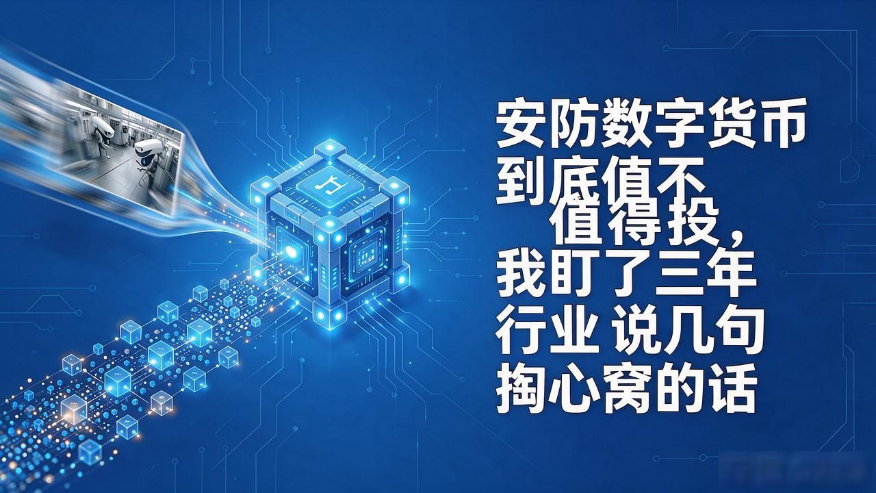 安防数字货币到底值不值得投，我盯了三年行业说几句掏心窝的话