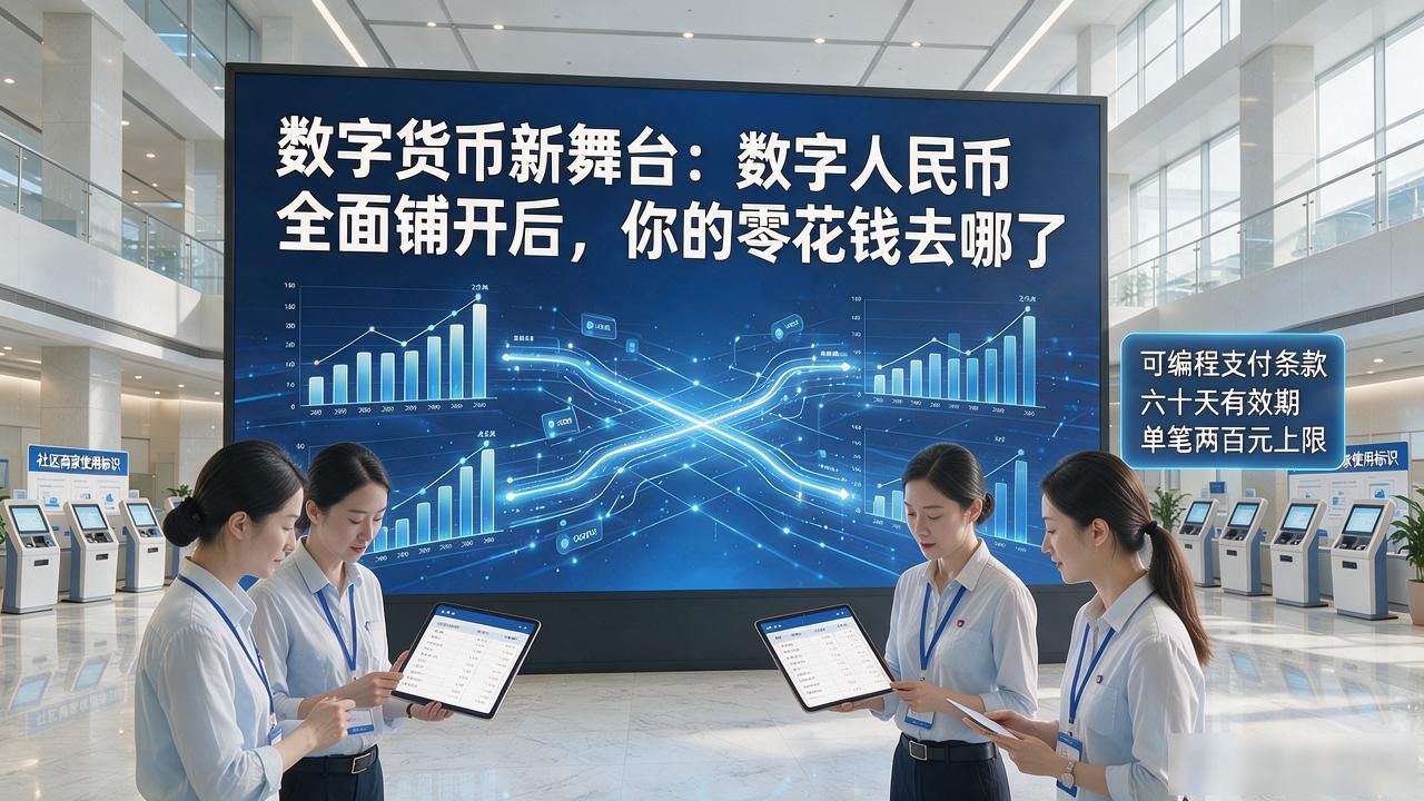 数字货币新舞台：数字人民币全面铺开后，你的零花钱去哪了