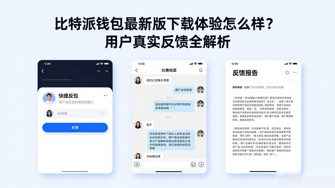 比特派钱包最新版下载体验怎么样？用户真实反馈全解析