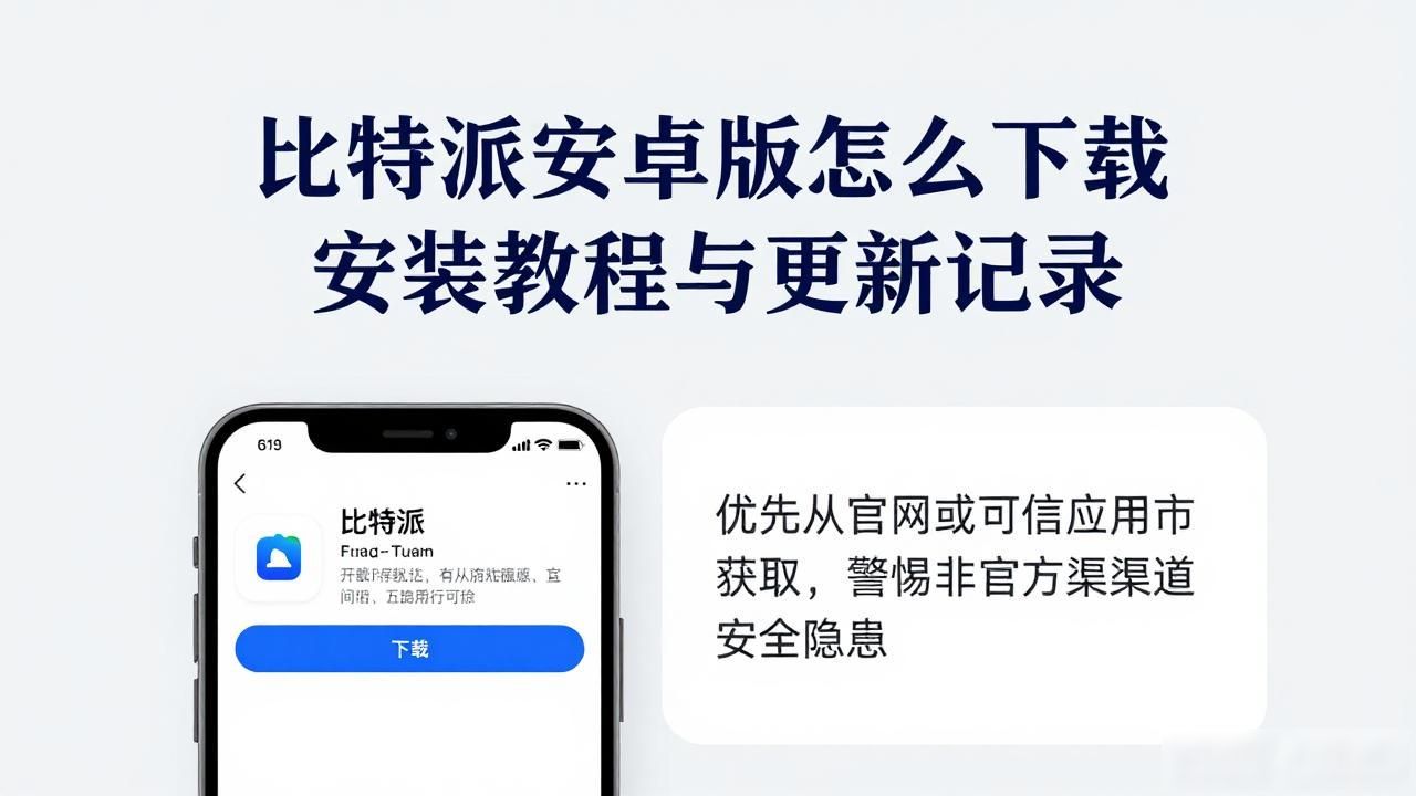 比特派安卓版怎么下载 安装教程与更新记录
