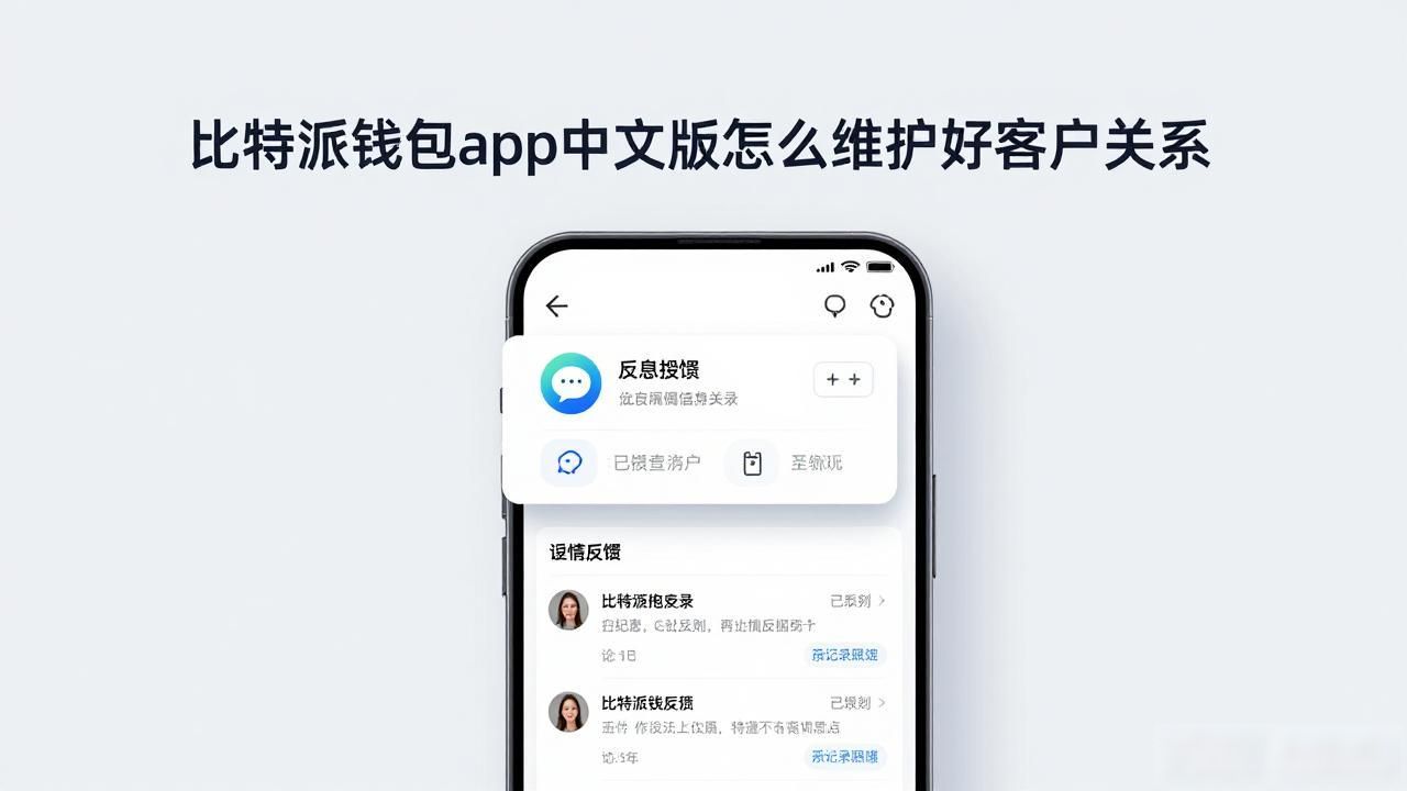 比特派钱包app中文版怎么维护好客户关系