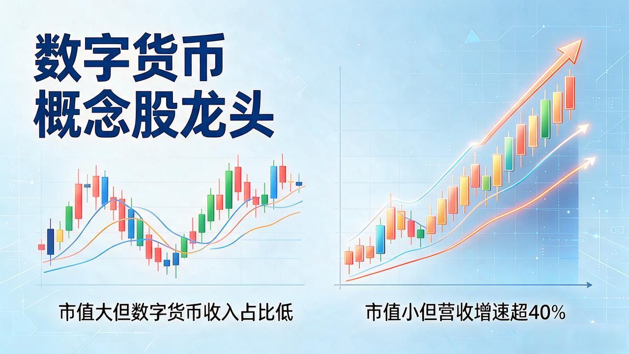 数字货币概念股龙头，散户别再乱追，真正该看的是这几家
