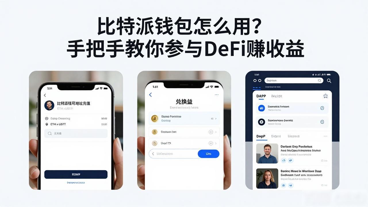 比特派钱包怎么用？手把手教你参与DeFi赚收益