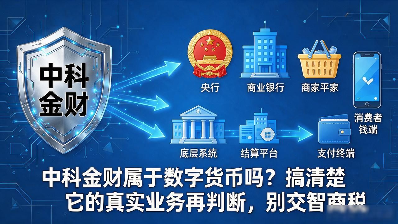 中科金财属于数字货币吗？搞清楚它的真实业务再判断，别交智商税