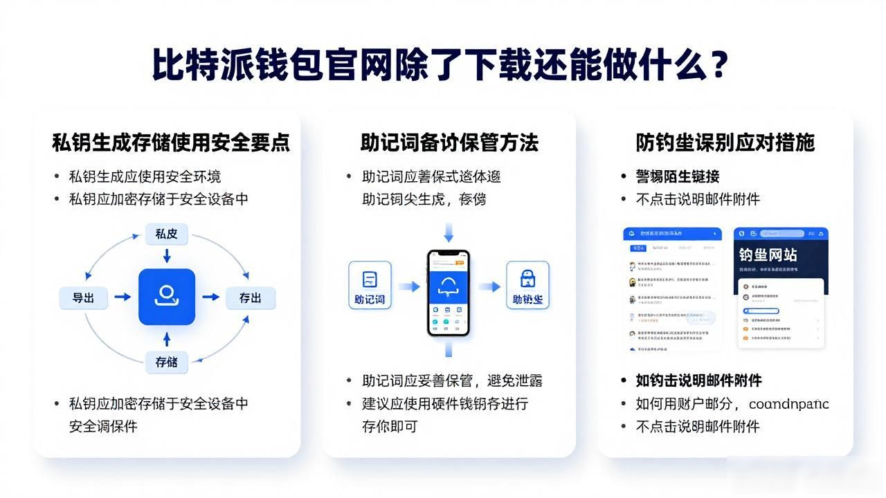 比特派钱包官网除了下载还能做什么？