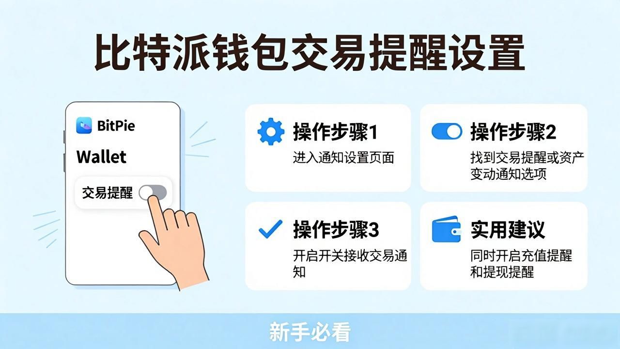 比特派钱包怎么设置交易提醒？新手必看