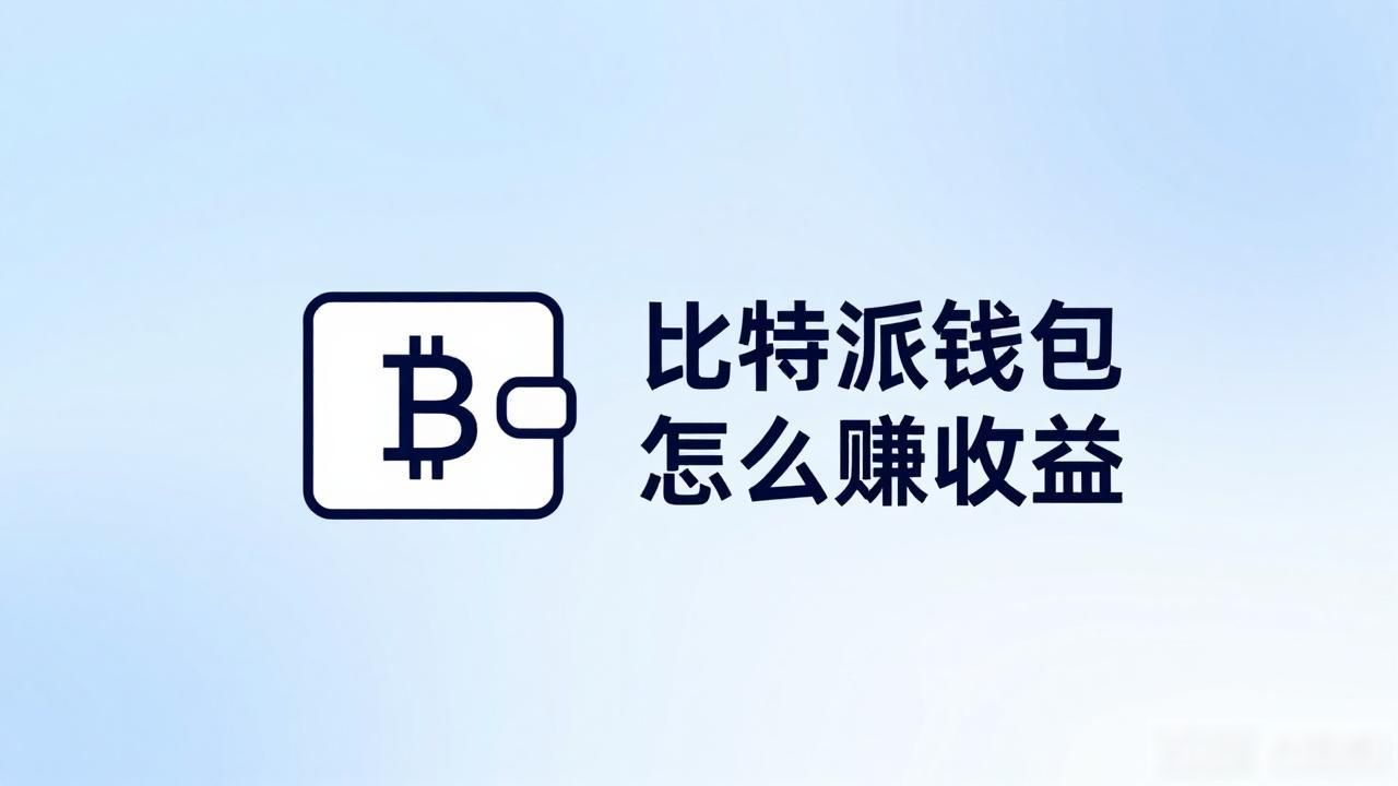 比特派钱包怎么赚收益？5个渠道教你躺着赚钱