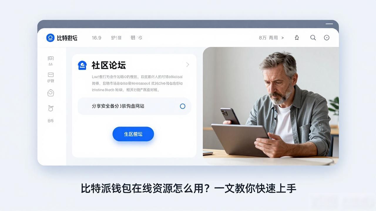 比特派钱包在线资源怎么用？一文教你快速上手