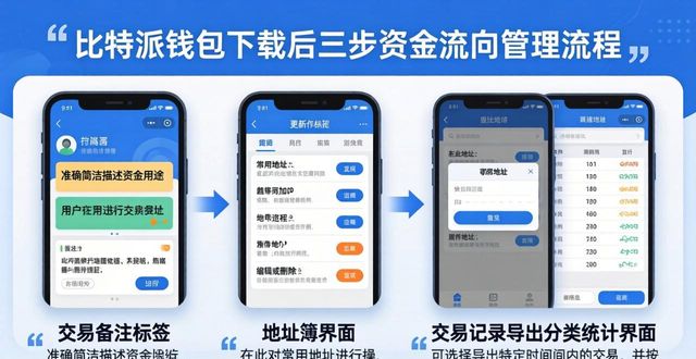 比特派钱包下载后，三步看清每一笔资金流向