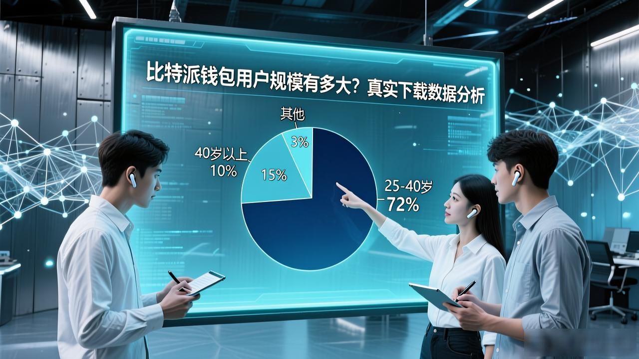 比特派钱包用户规模有多大？真实下载数据分析