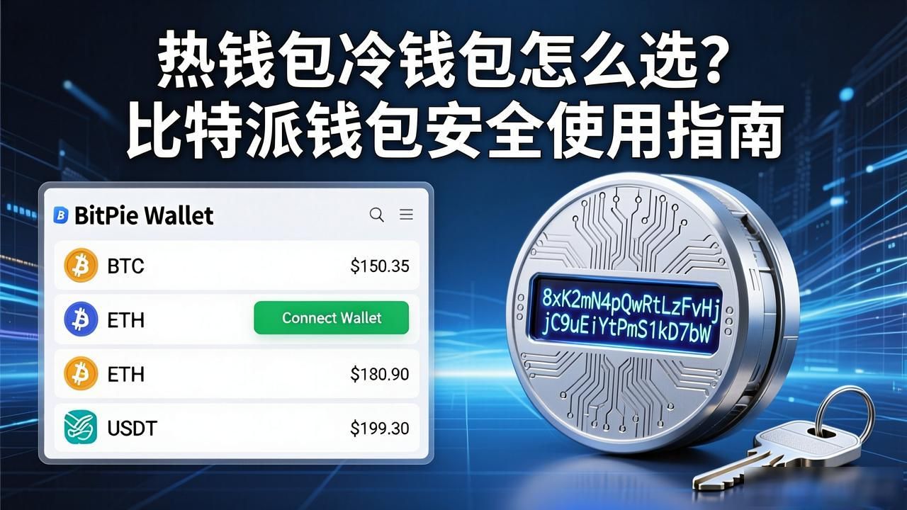 热钱包冷钱包怎么选？比特派钱包安全使用指南