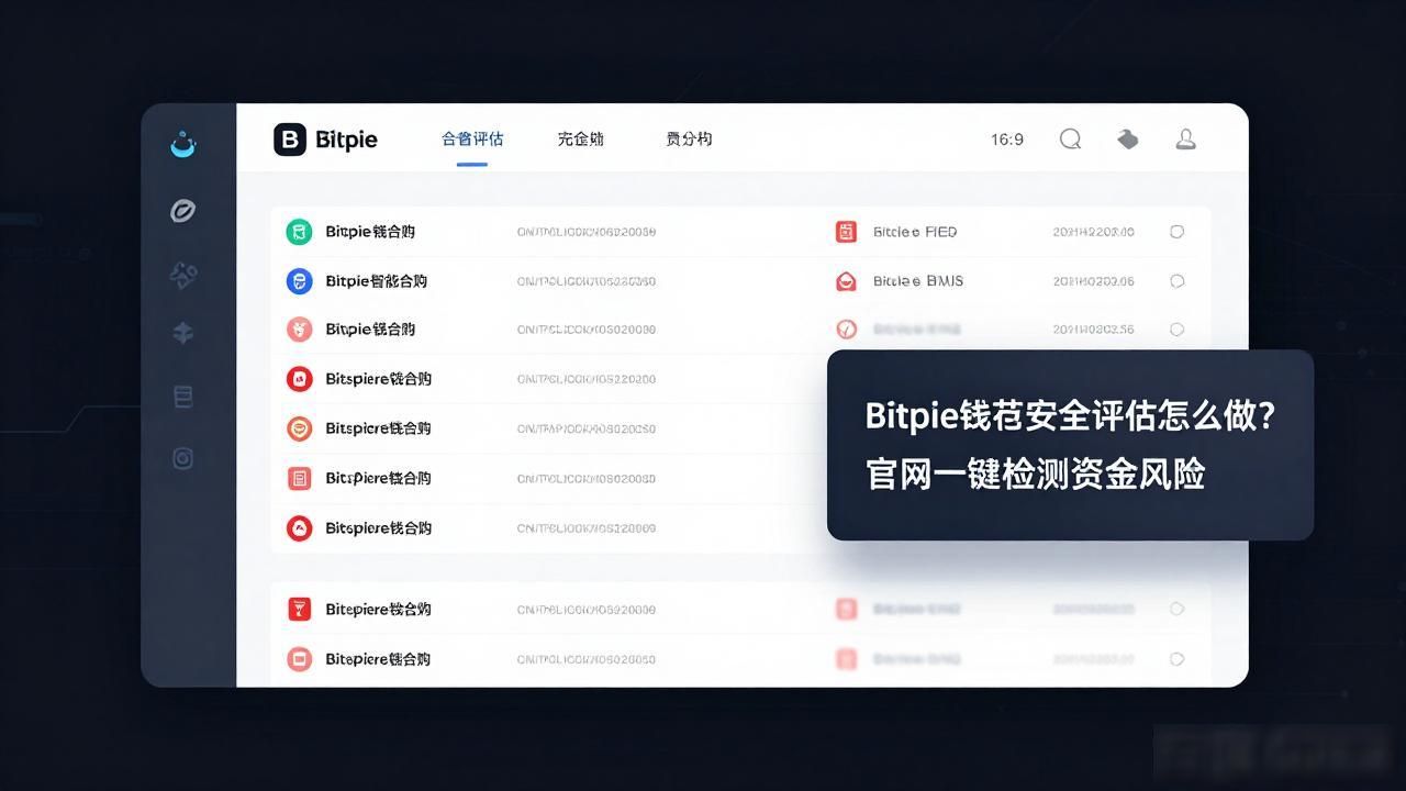 Bitpie钱包安全评估怎么做？官网一键检测资金风险