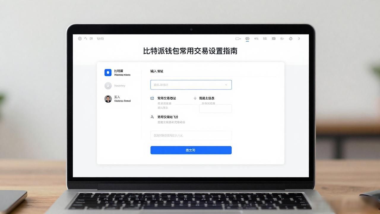 比特派钱包常用交易设置指南