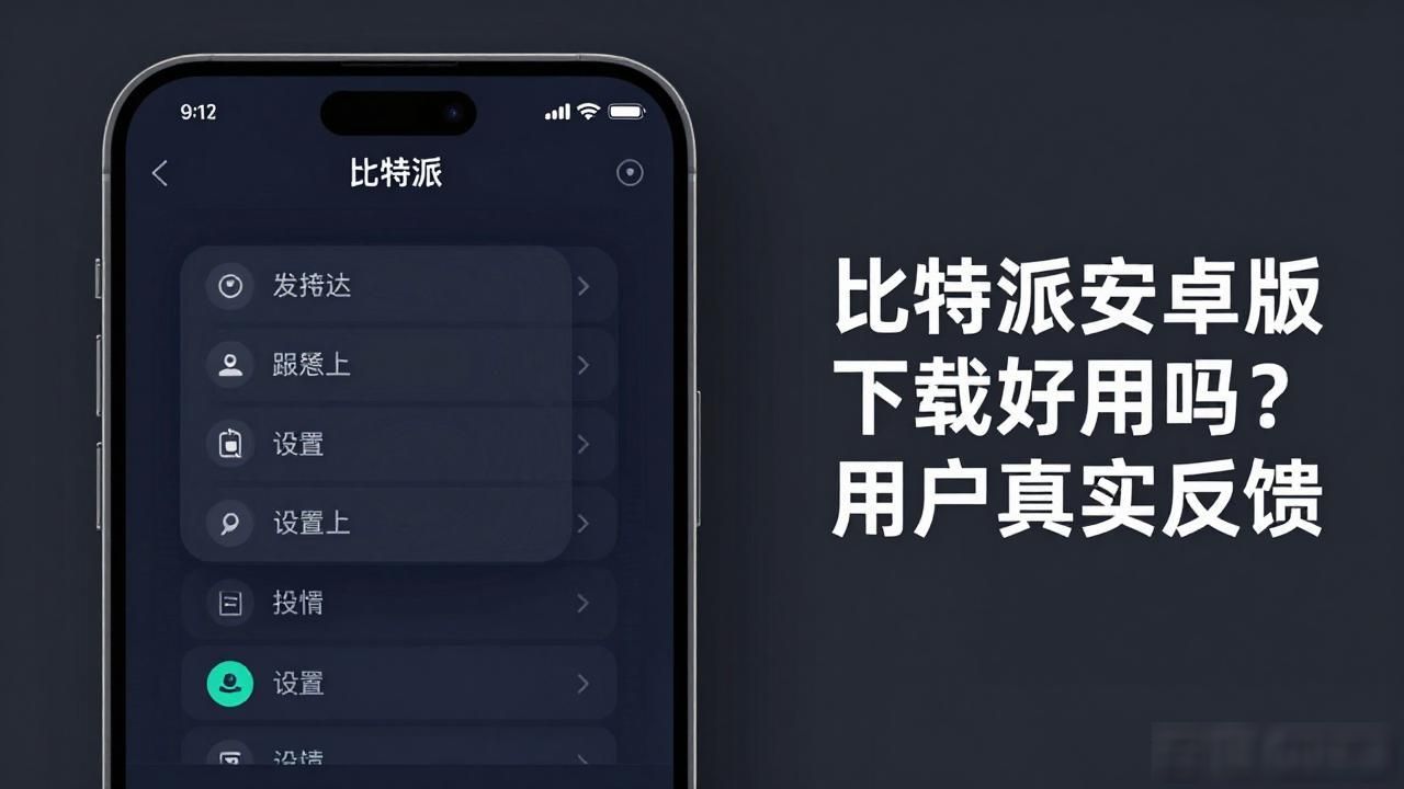比特派安卓版下载好用吗？用户真实反馈