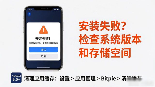 Bitpie安卓版下载老失败？这些安装错误我来帮你解决
