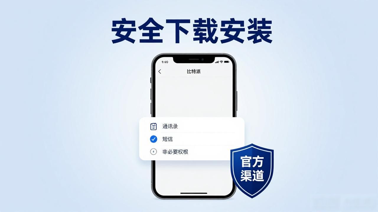 如何通过比特派钱包官方渠道进行安全下载与安装？_仿冒应用私钥泄露防范_数字货币资产安全