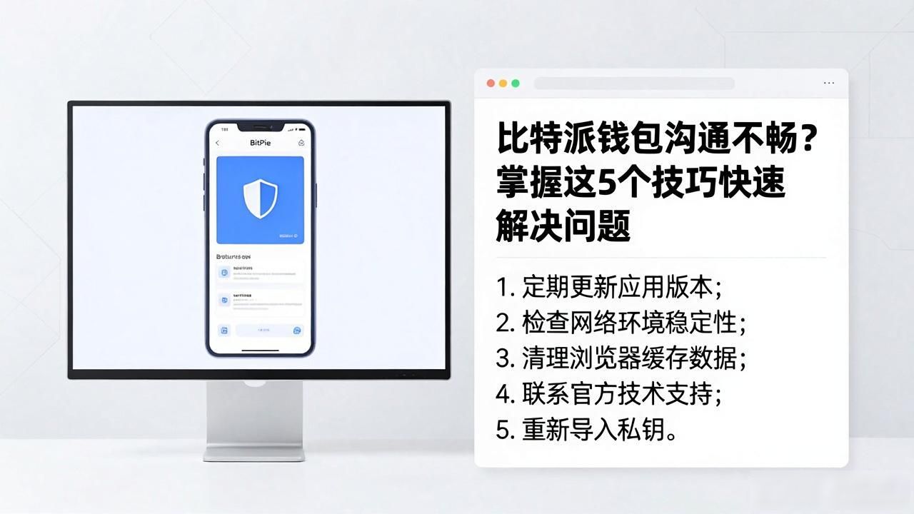 比特派钱包沟通不畅？掌握这5个技巧快速解决问题
