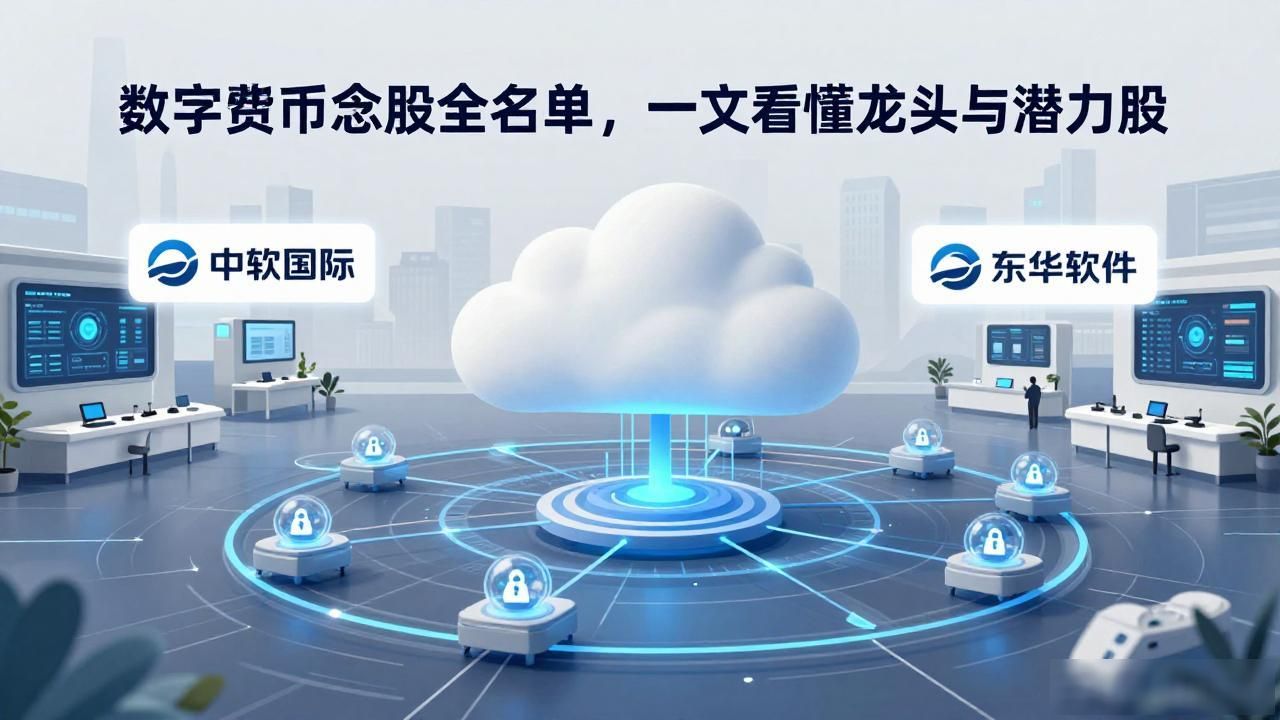 数字货币概念股全名单，一文看懂龙头与潜力股