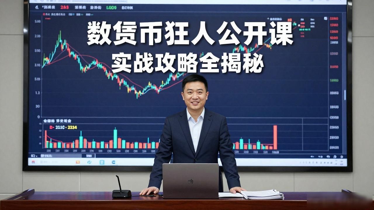 数字货币狂人公开课 实战攻略全揭秘