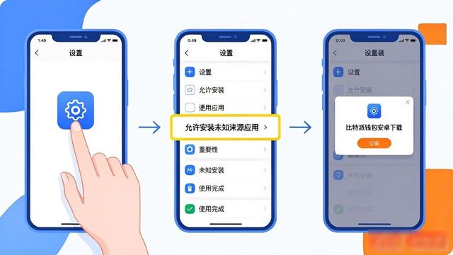 比特派钱包安卓下载三步策略