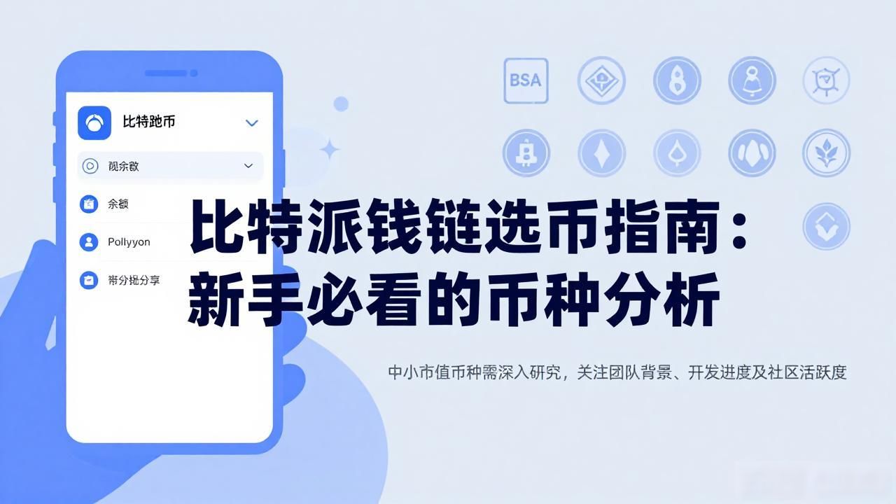 比特派钱包选币指南：新手必看的币种分析