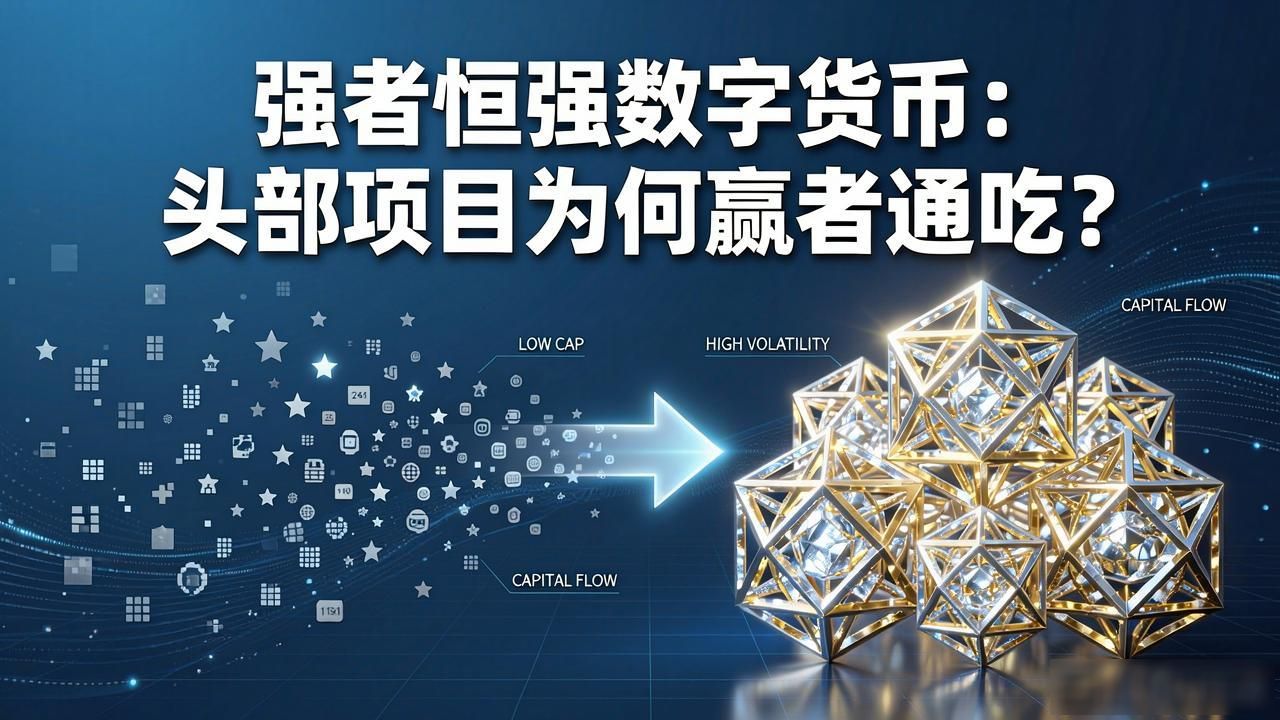 强者恒强数字货币：头部项目为何赢者通吃？