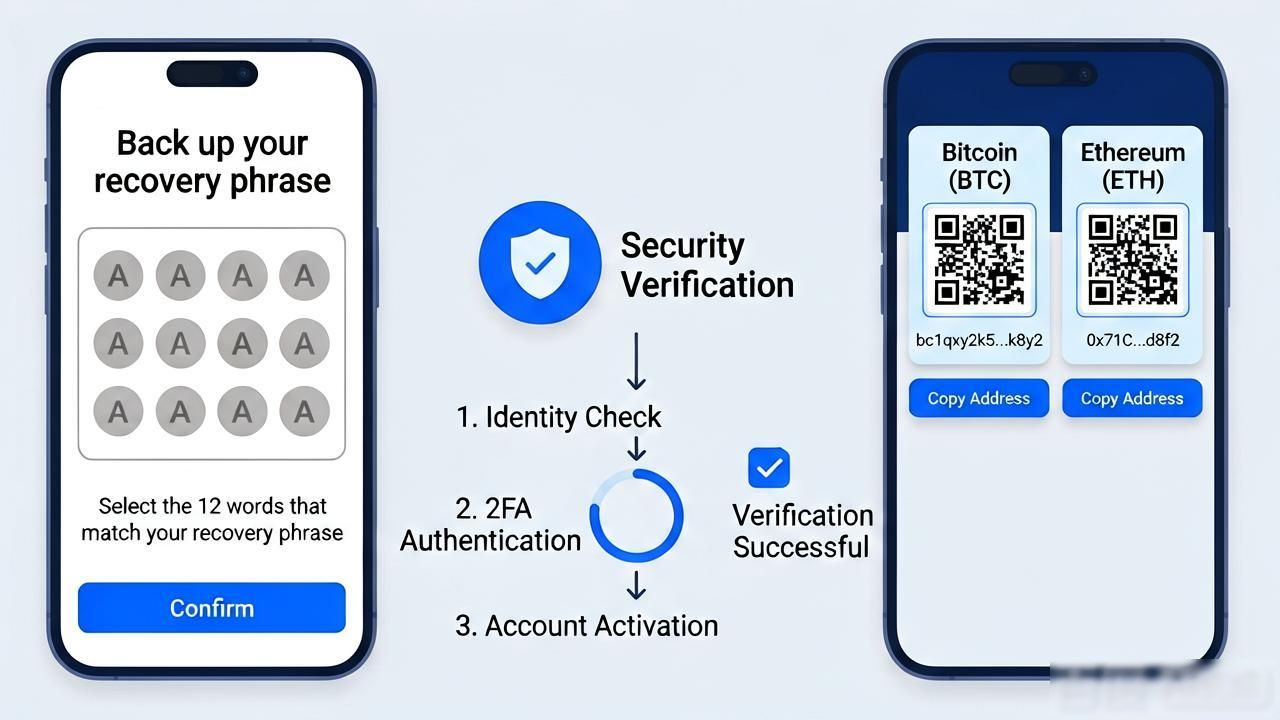 比特派钱包官方App下载后，如何快速创建账户？