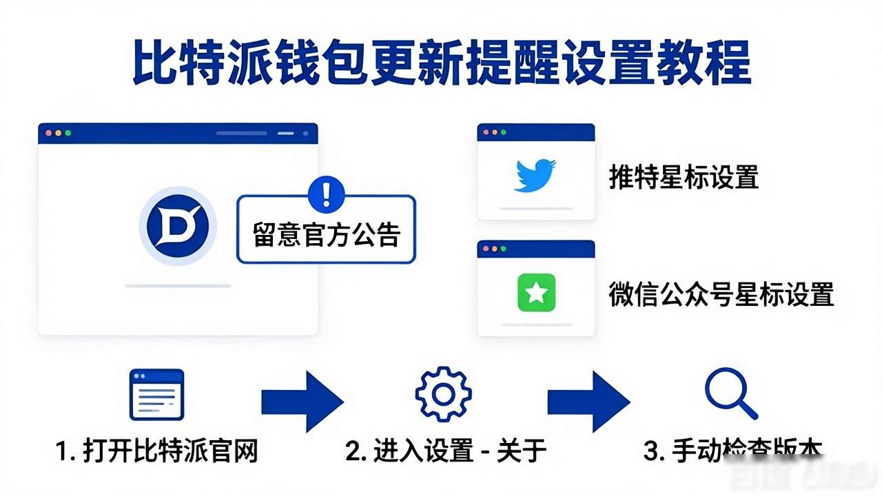 比特派钱包更新提醒设置，下载后如何自动获取新版本