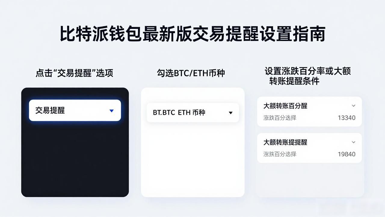 比特派钱包最新版交易提醒设置指南