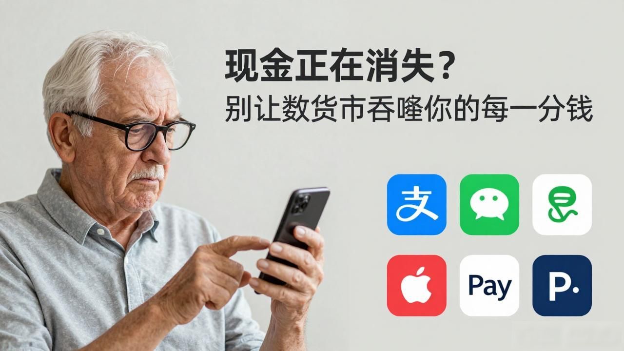 现金正在消失？别让数字货币吞噬你的每一分钱