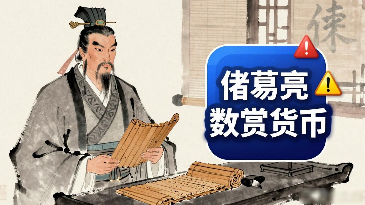 诸葛亮数字货币靠谱吗？别交智商税了