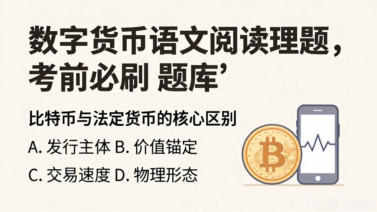 数字货币语文题目大全_初中语文试卷数字货币题型答题技巧_初中语文数字货币阅读题备考方法
