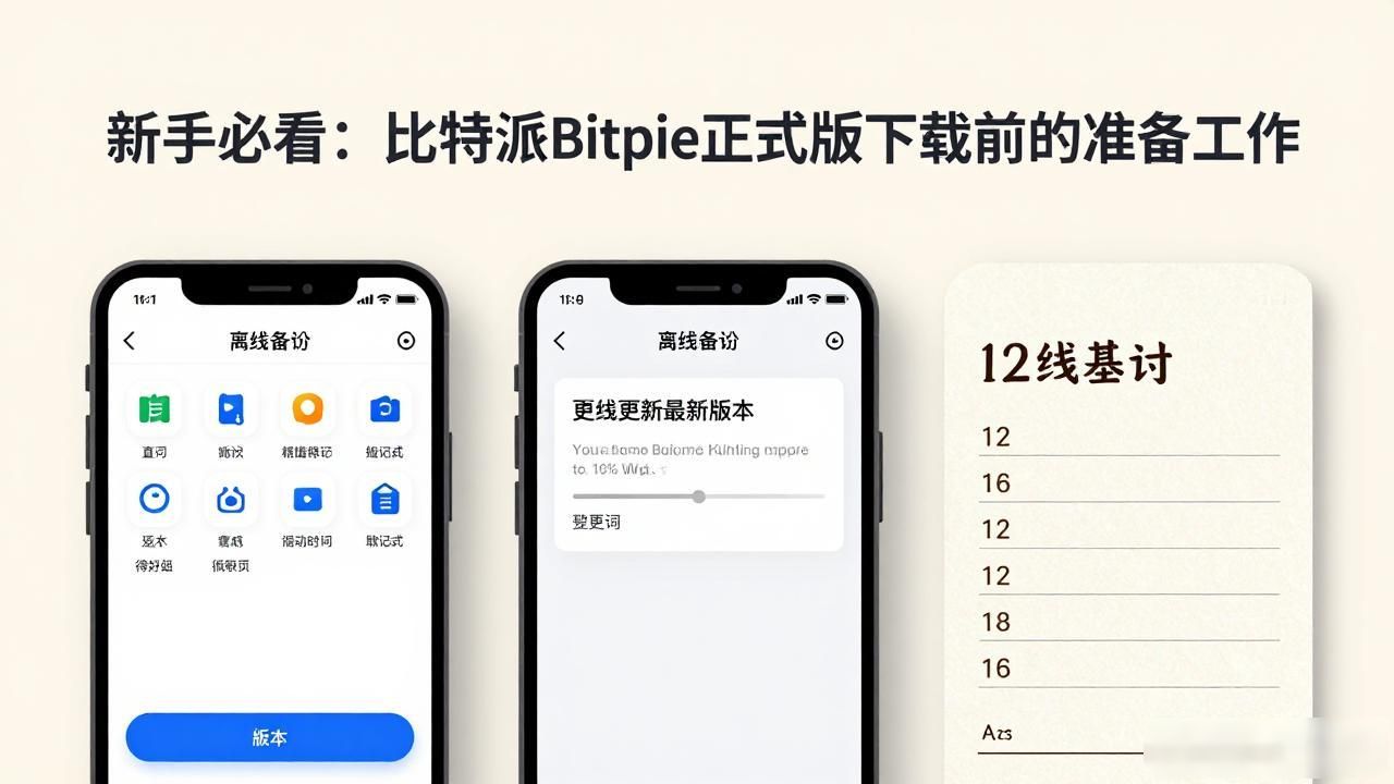 新手必看：比特派Bitpie正式版下载前的准备工作