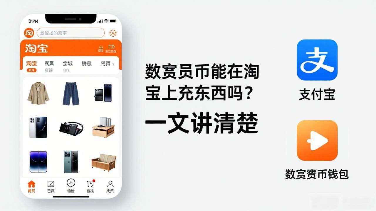 数字货币能在淘宝上买东西吗？一文讲清楚