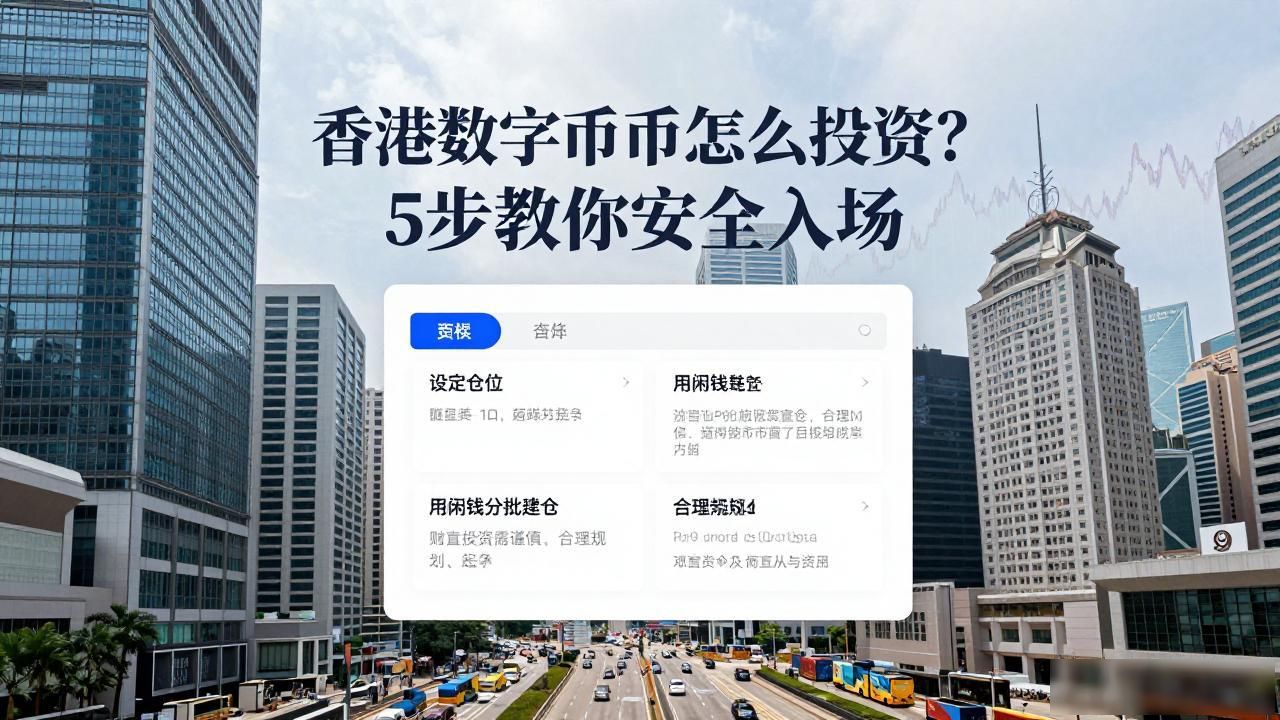 香港数字货币怎么投资？5步教你安全入场