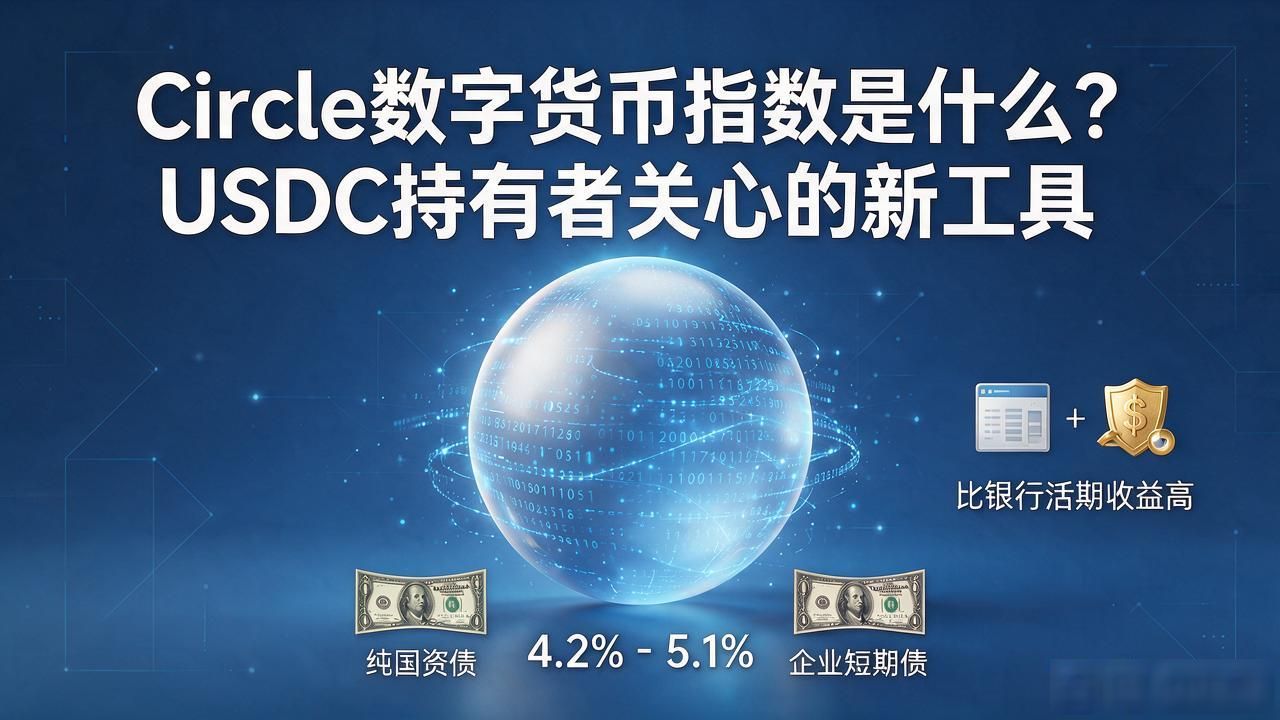 Circle数字货币指数是什么？USDC持有者关心的新工具