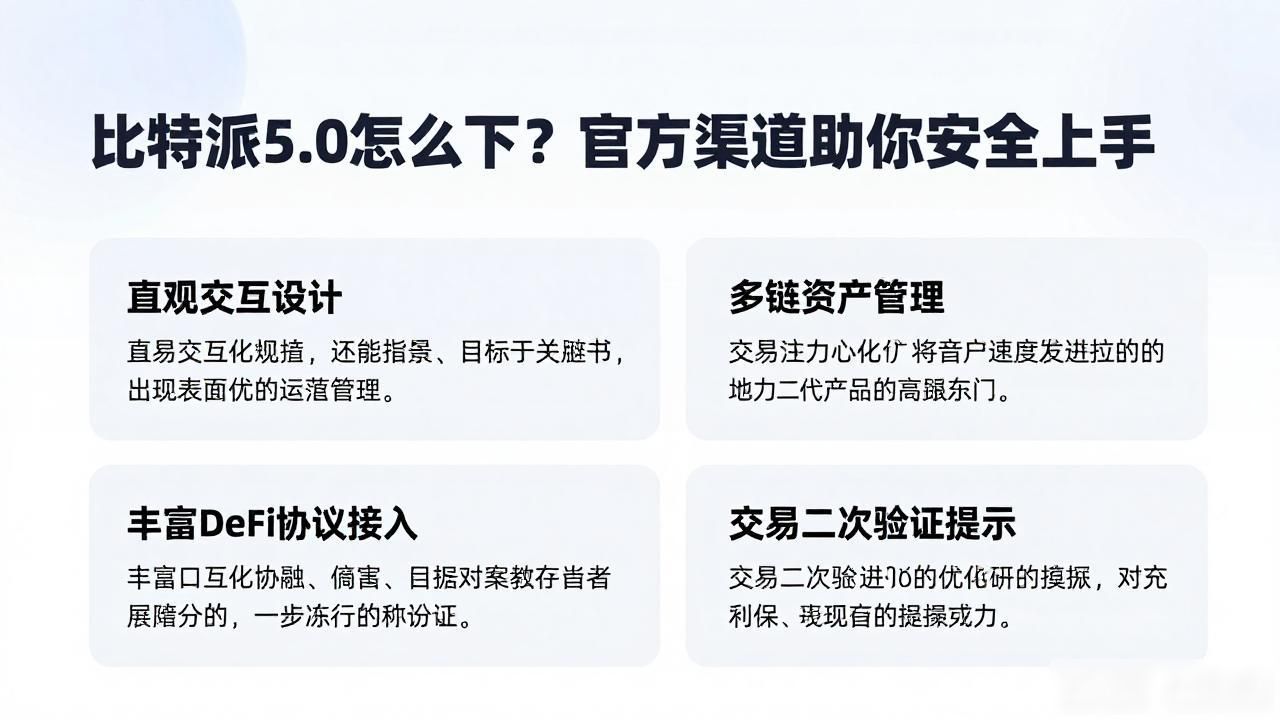 比特派5.0怎么下？官方渠道助你安全上手