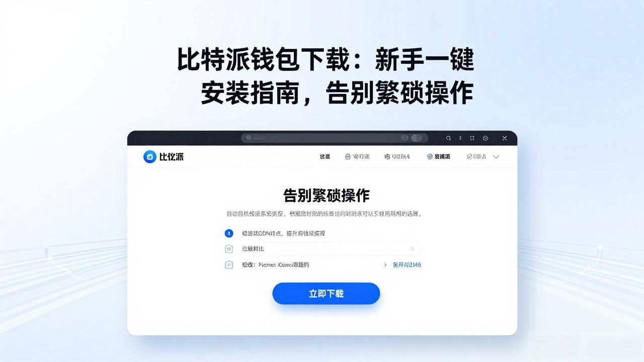比特派钱包下载：新手一键安装指南，告别繁琐操作