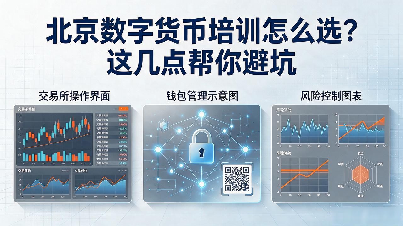 北京数字货币培训怎么选？这几点帮你避坑
