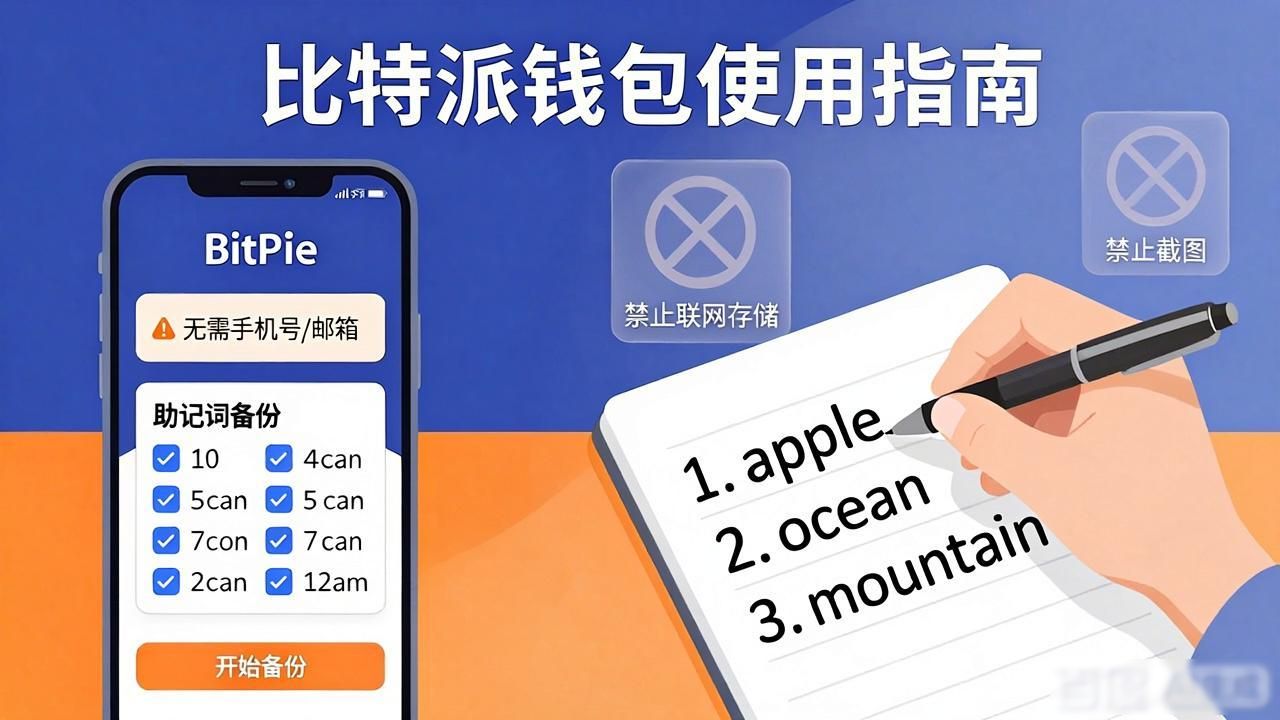 比特派钱包官方入口使用指南 新手快速上手教程