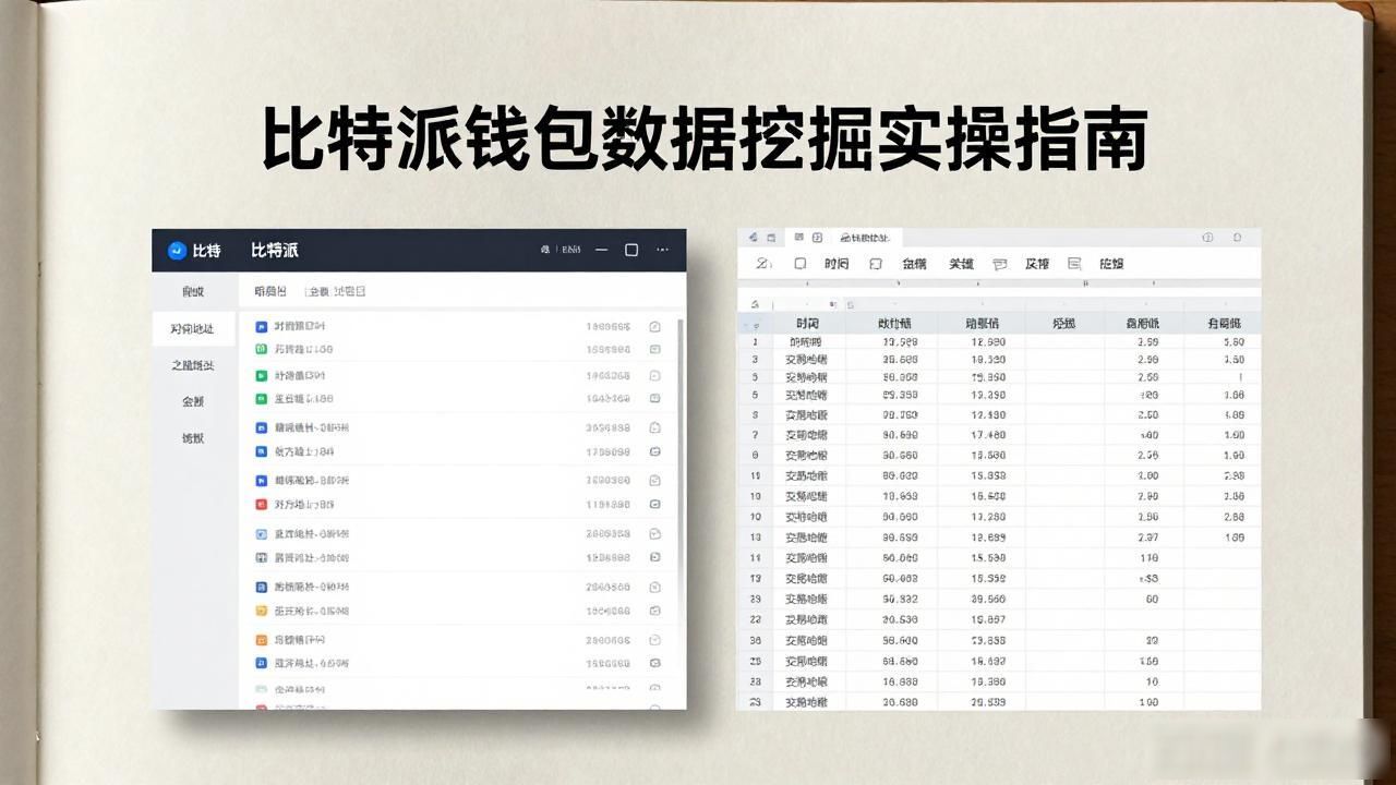 比特派钱包数据挖掘实操指南