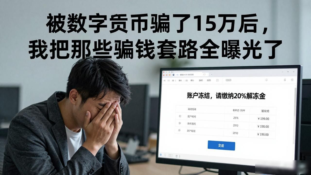 被数字货币骗了15万后，我把那些骗钱套路全曝光了