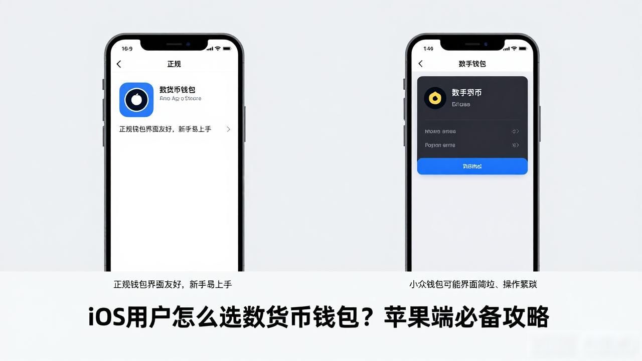 iOS用户怎么选数字货币钱包？苹果端必备攻略
