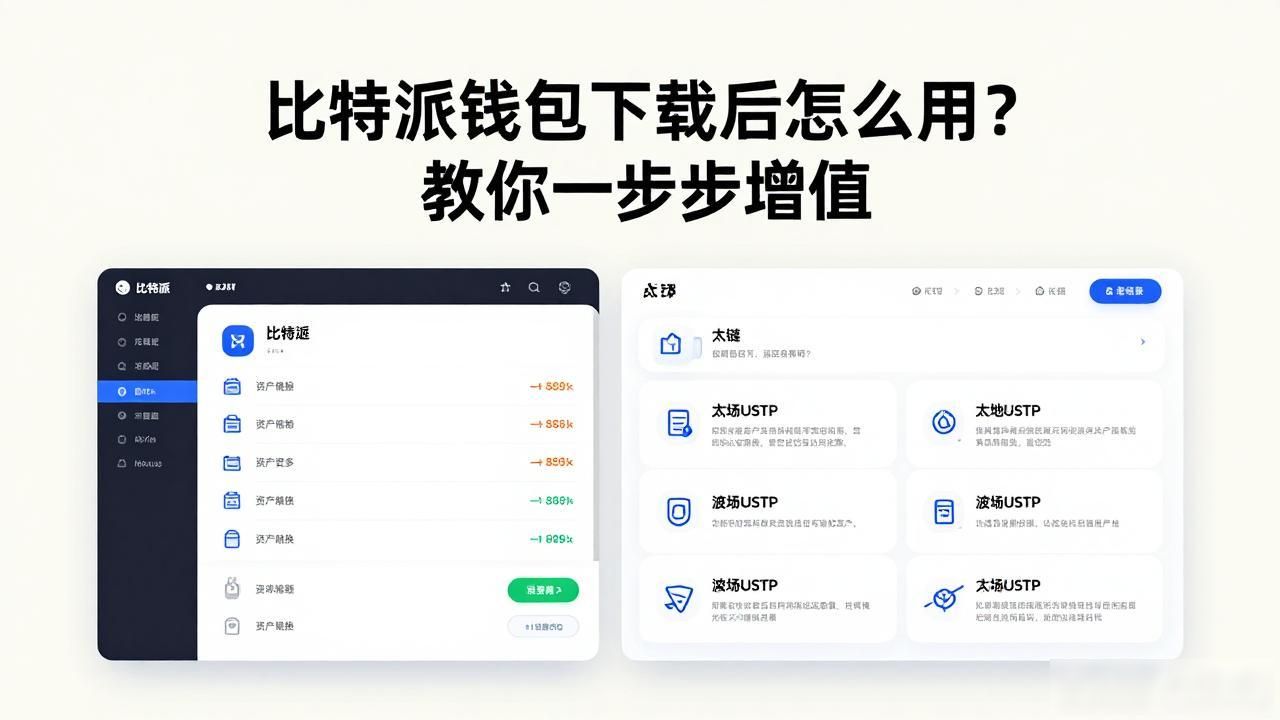 比特派钱包下载后怎么用？教你一步步增值