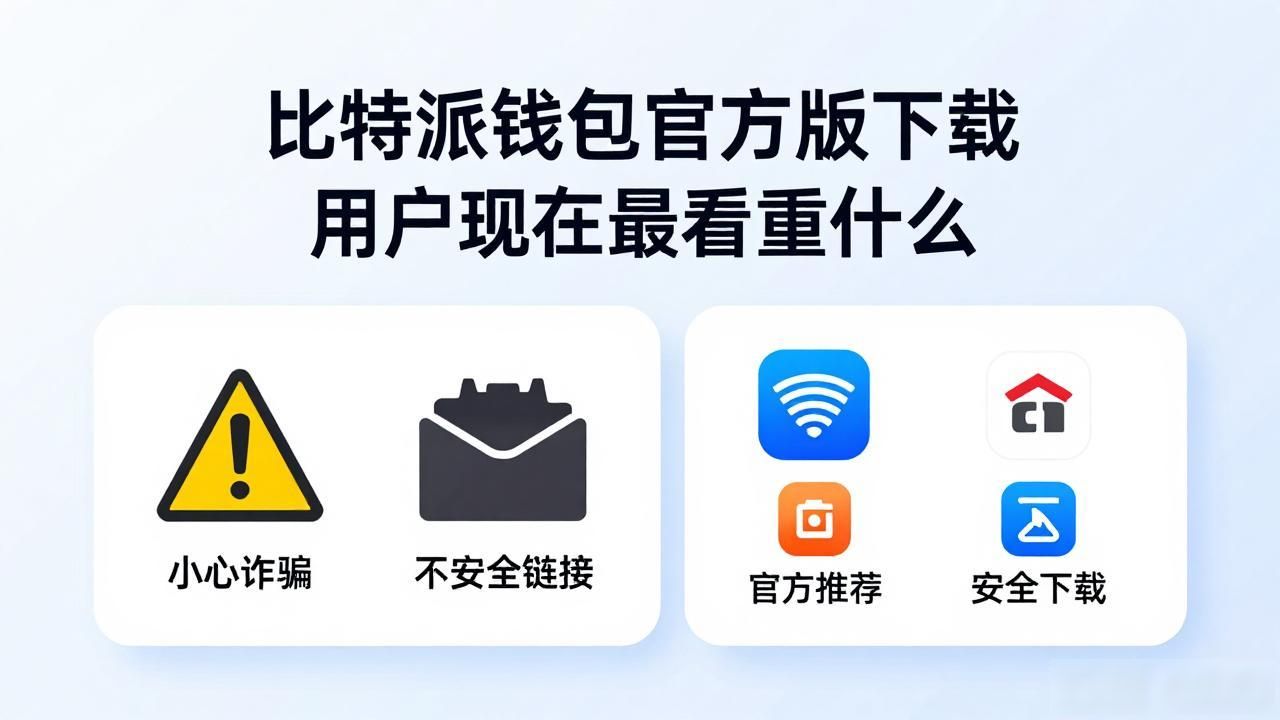 比特派钱包官方版下载 用户现在最看重什么