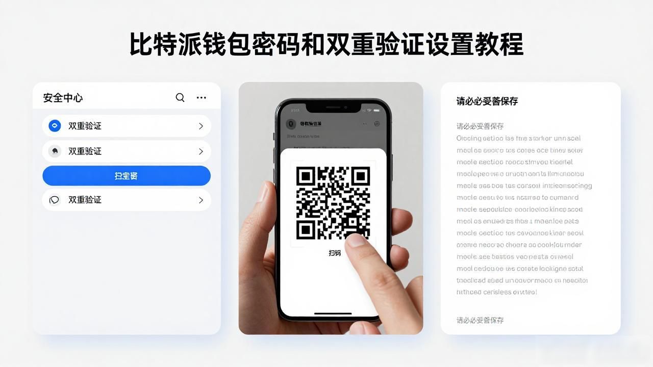 比特派钱包密码和双重验证设置教程