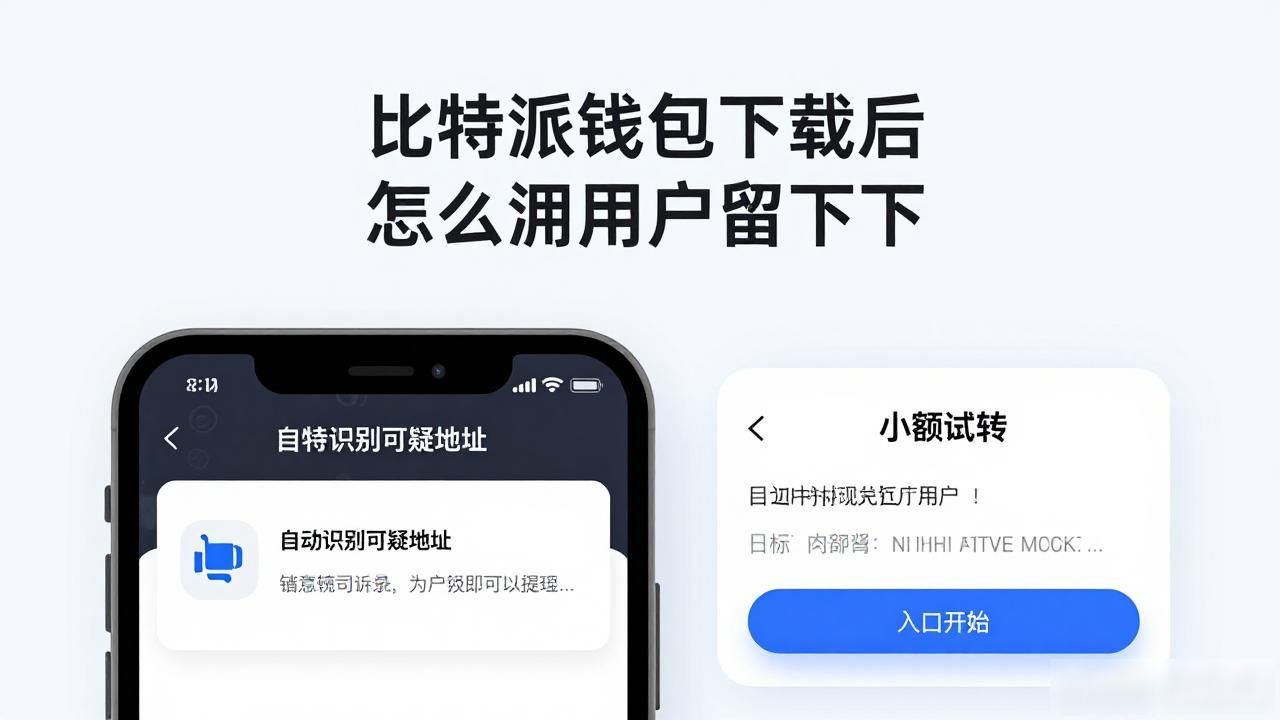比特派钱包下载后 怎么让用户留下来